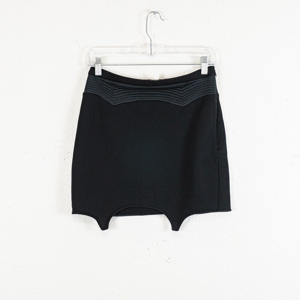 Fleur Du Mal Black mini Skirt size 4 - Picture 6 of 9
